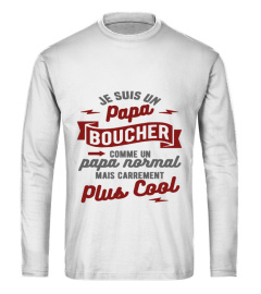 un papa boucher et cool