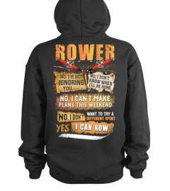 Yes I Row- Hoodie & Tee