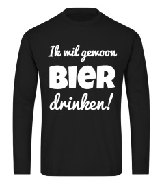 Ik wil gewoon bier drinken!