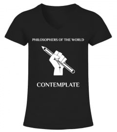 Philosophers Of The World Contemplate - Philosophy Shirt