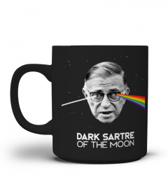 The Dark Sartre Of The Moon - Office Mug