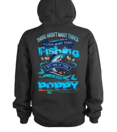 Fishing  POPPY T shirt! Limited Edition!