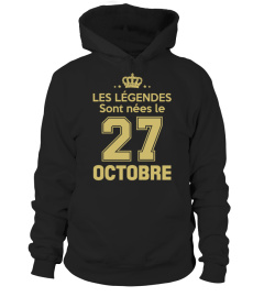 LES LÉGENDES SONT NÉES LE 27 OCTOBRE