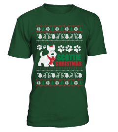 Scottish Terrier Ugly Christmas Sweater