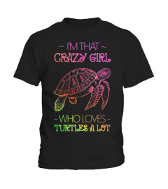 Crazy Girl Love Turtles