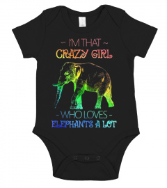 Crazy Girl Love Elephants