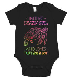 Crazy Girl Love Turtles