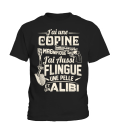 J'AI UNE COPINE MAGNIFIQUE t shirt