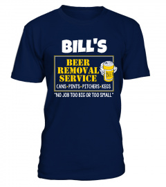Beer Removal Service - Custom Shirt