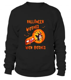 Witches With Hitches Camping Funny Halloween T-Shirt