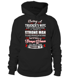 Trucker Wife Tshirt For Truck Driver's Wife