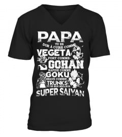 PAPA VEGETA GOHAN GOKU TRUNKS SUPER SAIYAN shirt