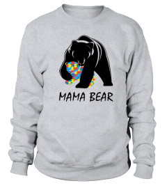 Autism Awareness Mom - Mama Bear T-Shirt