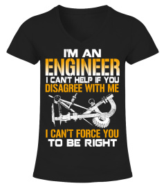 Engineer - 'I can't force you' T-shirt