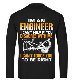 Engineer - 'I can't force you' T-shirt