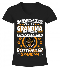 Rottweiler Grandma T Shirt For Grandma