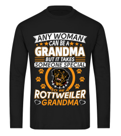 Rottweiler Grandma T Shirt For Grandma