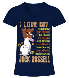I Love My Jack Russell Dog