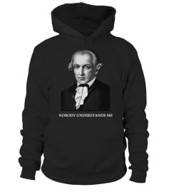 KANT -  NOBODY UNDERSTAND ME - Philosophy Shirt