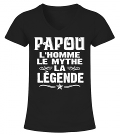 PAPOU L'HOMME LE MYTHE LA LEGENDE T-SHIRT
