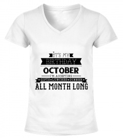 It's my birthday October