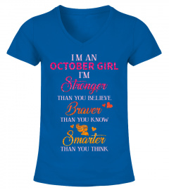I am an October girl