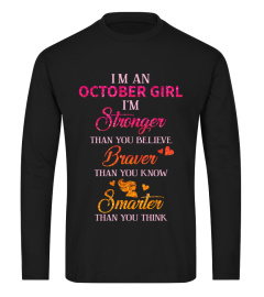 I am an October girl