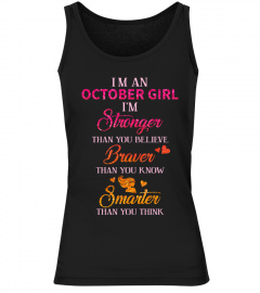 I am an October girl