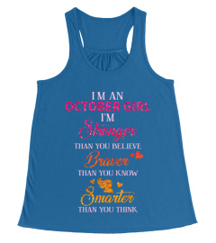 I am an October girl