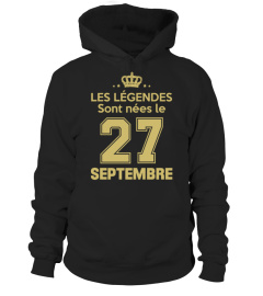 LES LÉGENDES SONT NÉES LE 27 SEPTEMBRE