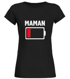 Batterie Faible Maman Fille | Cadeau T-Collector®