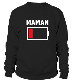 Batterie Faible Maman Fille | Cadeau T-Collector®