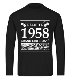 récolte 1958 grand cru classé