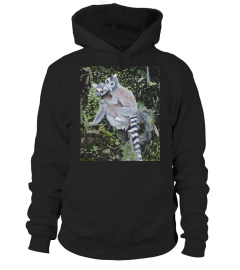 RING TAILED LEMURS T SHIRT BY _4