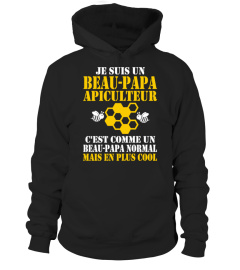 JE SUIS UN BEAU-PAPA APICULTEUR C'EST COMME UN BEAU-PAPA NORMAL MAIS EN PLUS COOL TEE SHIRT