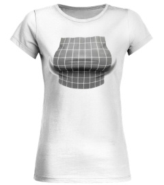 3d boobies optical illusion T-shirt