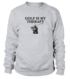 Golf Is My Therapy - Vintage Golfer