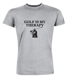 Golf Is My Therapy - Vintage Golfer