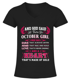 And God said let there be October girl