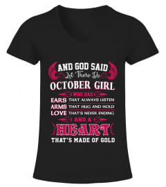 And God said let there be October girl