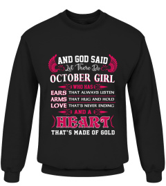 And God said let there be October girl
