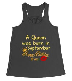 A Queen was born in September