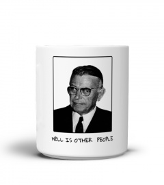 Sartre Mug -  Hell Is Other People
