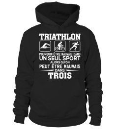 T-SHIRT DROLE HUMOUR  TRIATHLON