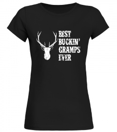Mens Best Buckin' Gramps Ever Deer Hunter T-Shirt