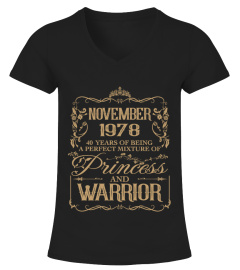 November 1978 40 Years Princess Warrior