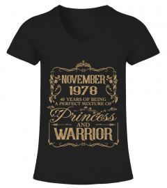 November 1978 40 Years Princess Warrior