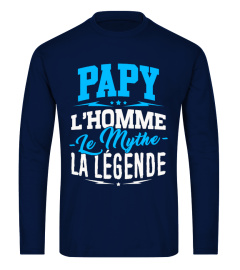 Papy ... Homme Mythe Legende - Cadeau Grand-Pere