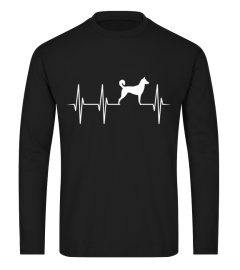 Korean Jindo Dog Owner Cool Dog Heartbeat Gift