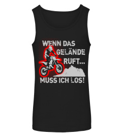 Motocross - Wenn das Gelände ruft - T-Shirt Hoodie